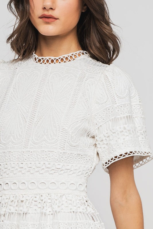 Lace Midi Dress