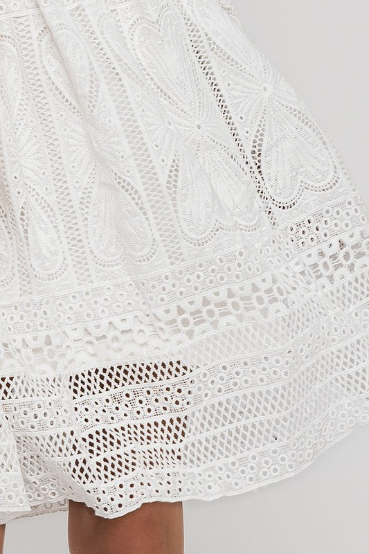 Lace Midi Dress