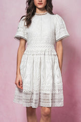 Lace Midi Dress