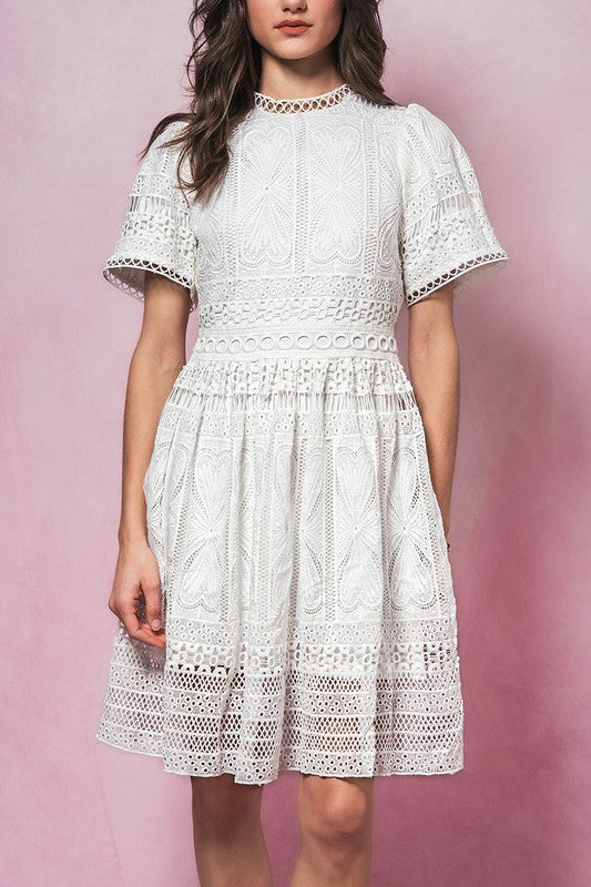 Lace Midi Dress