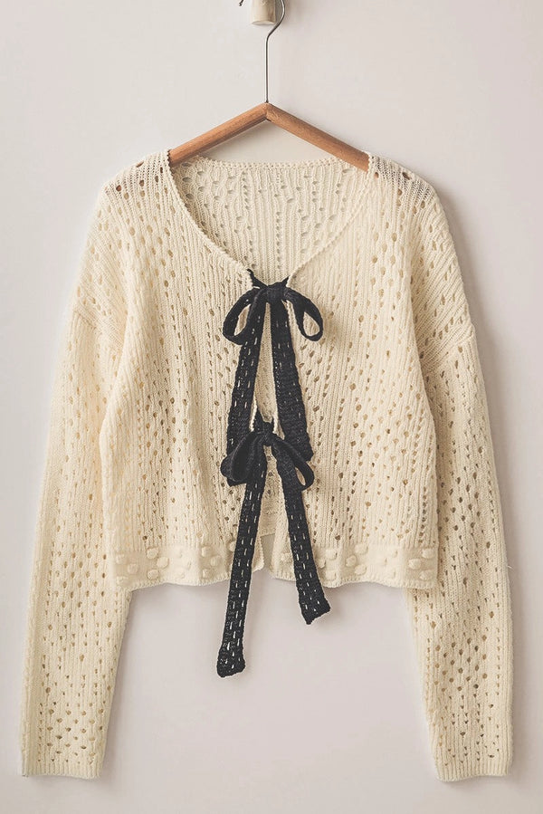 Tie Front Cardigan