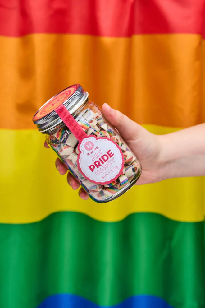 Mason Jar Art Candy 11oz