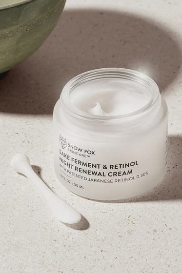 Sake Ferment & Retinol Night Renewal Cream