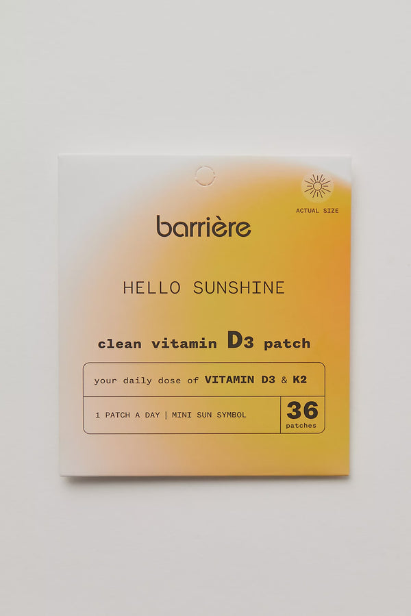 Hello Sunshine Clean Vitamin D3 Patch 36pk- Sun Icon