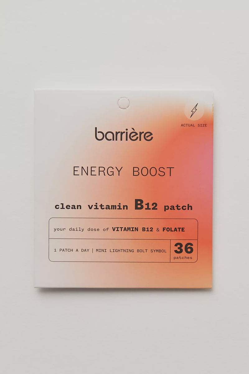 Energy Boost Clean Vitamin B12 Patch 36pk- Lightning Bolt