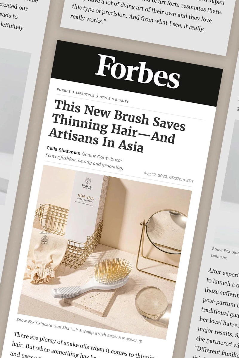 Gua Sha Hair and Scalp Brush