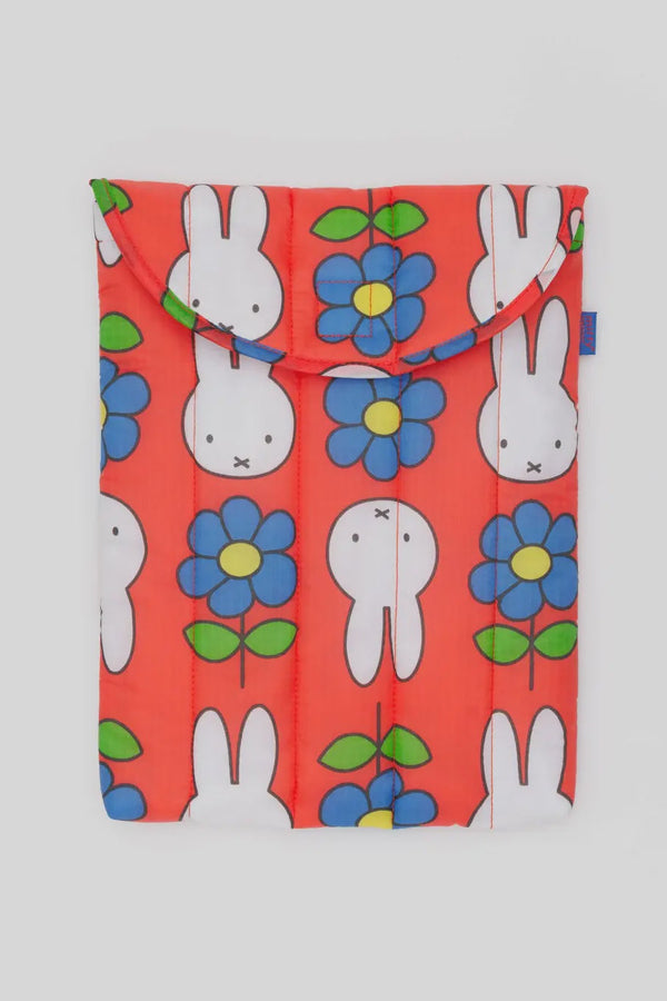 Puffy Laptop Sleeve 13"/14" Flower Miffy
