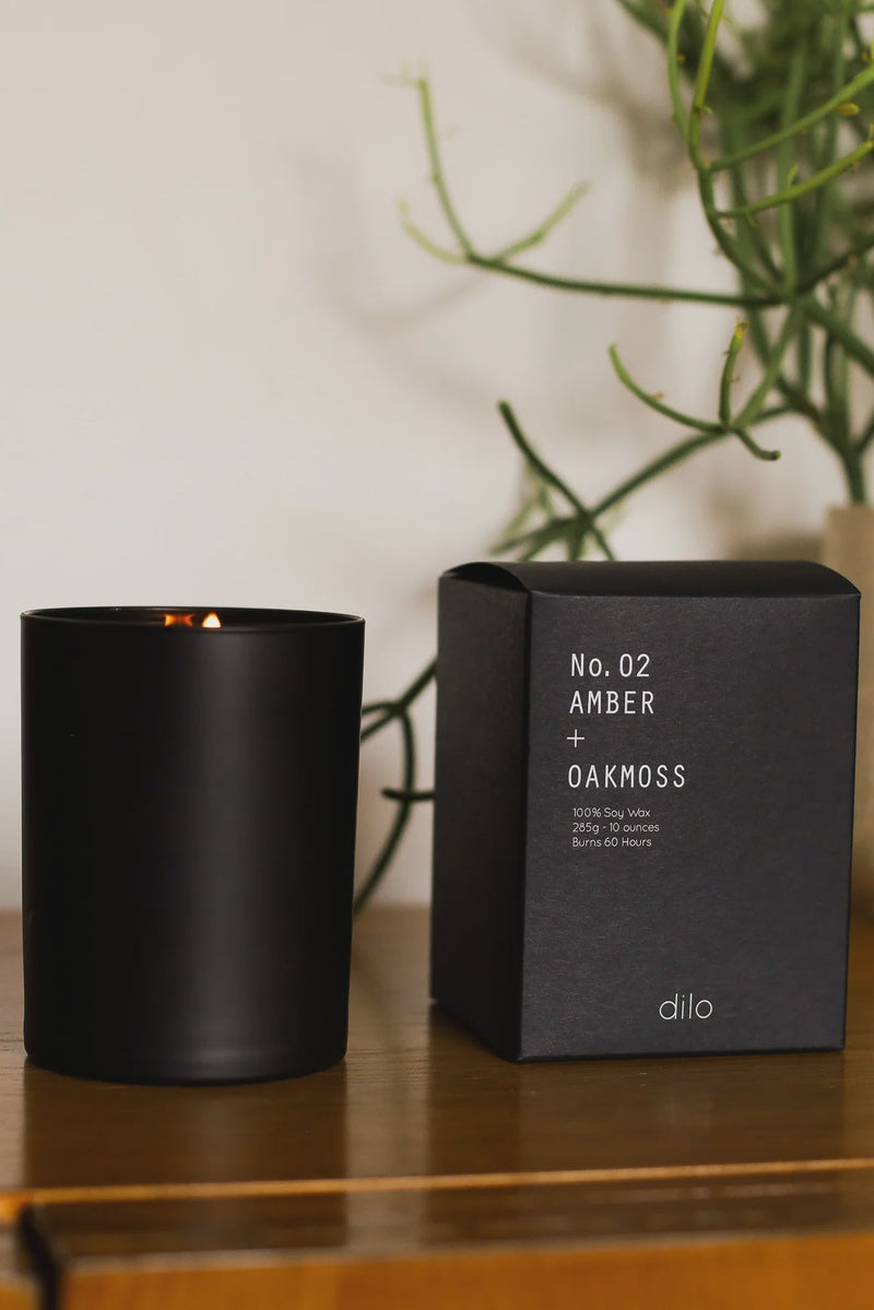 Shades Collection Amber & Oakmoss Candle