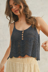 Crochet Knit Tank