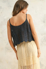 Crochet Knit Tank