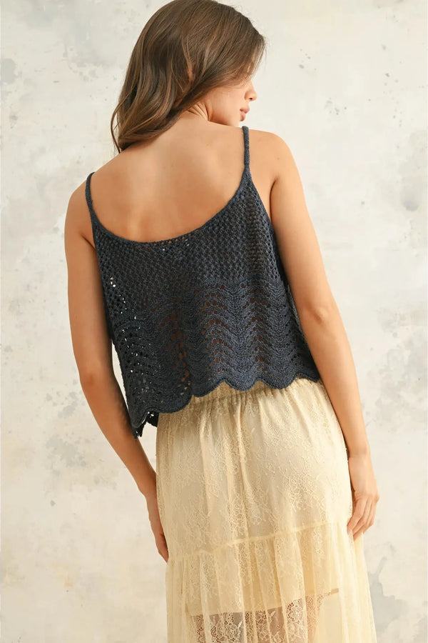 Crochet Knit Tank