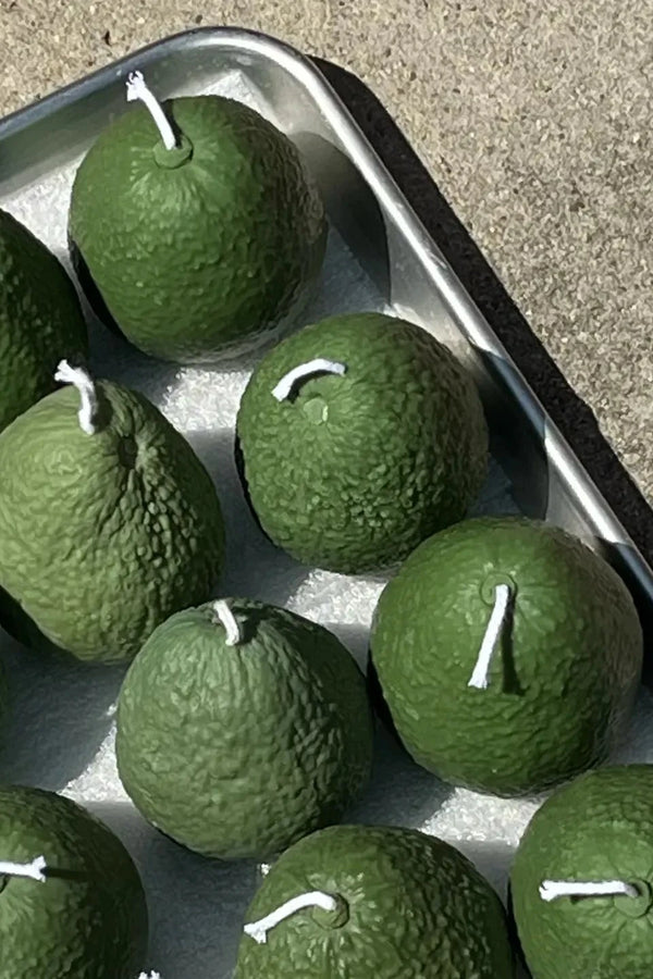 Large Avocado Candle