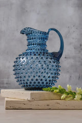 Handblown Hobnail Jug