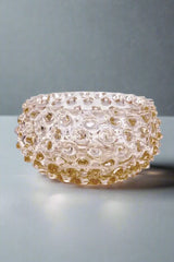 Handblown Hobnail Small Bowl