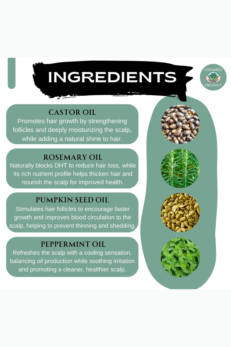 Organic Hair Growth Oil
