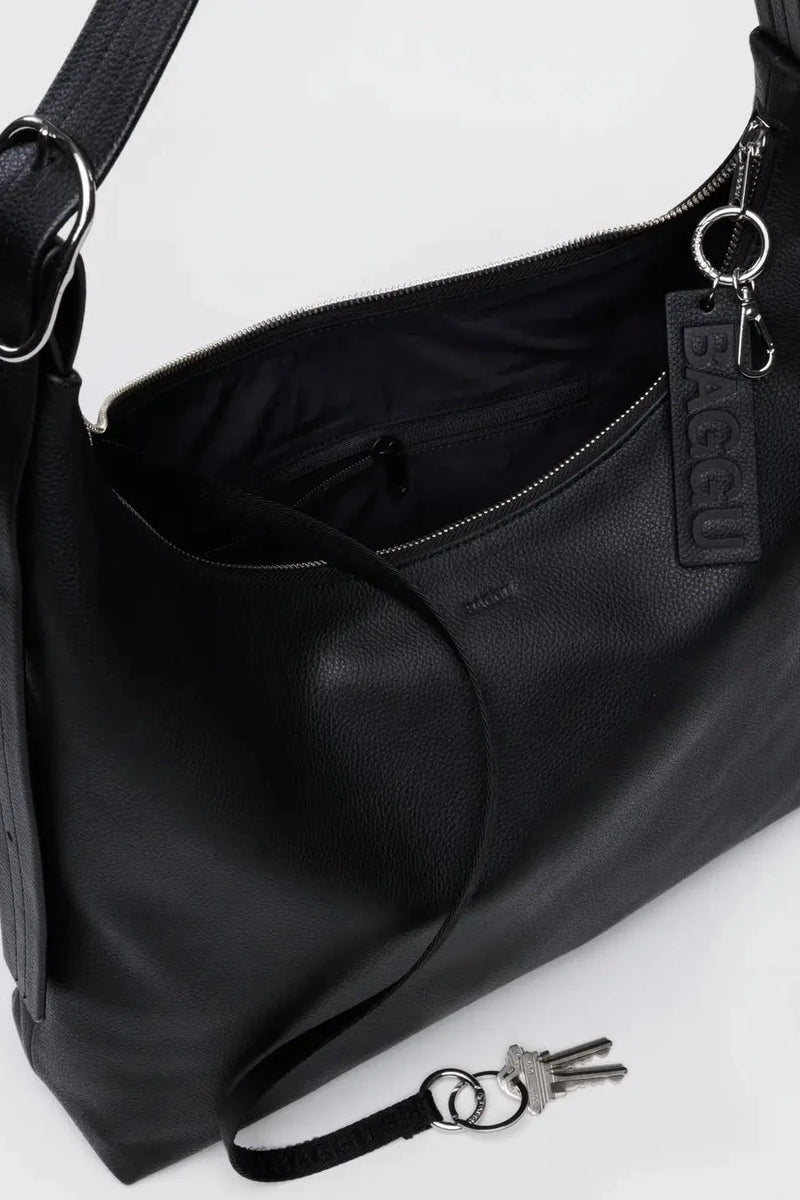 Recycled Leather Shoulder Bag