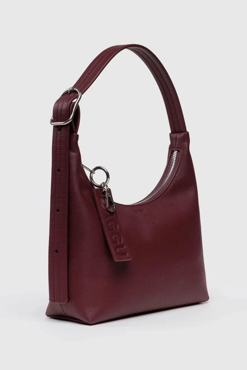 Mini Recycled Leather Shoulder Bag