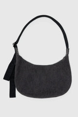 Medium Denim Crescent Bag