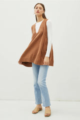 Oversized Sweater Vest