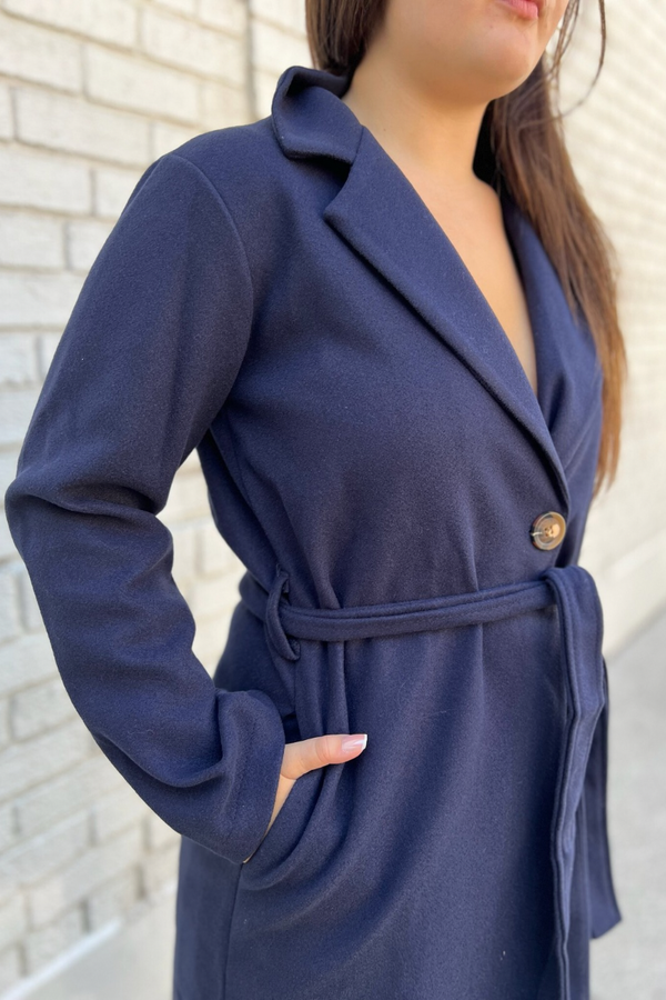 Belted Long Coat