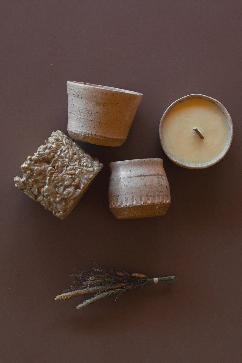 Homeward Clay Candle
