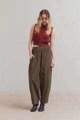 Corduroy Banding Pants