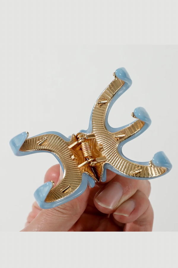 Jade Coastal Hair Clip