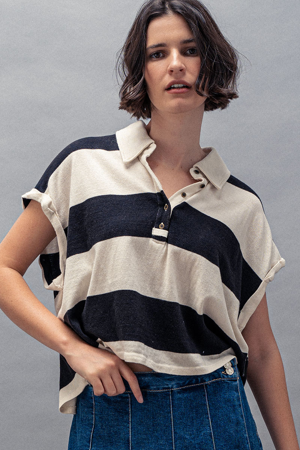 Dolman Sleeve Polo