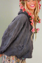 Star Applique Fritza Hoodie