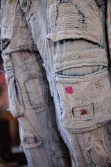 Quilted Tatum Cargo Denims