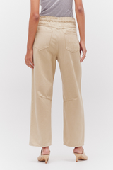 Curved Denim Pant