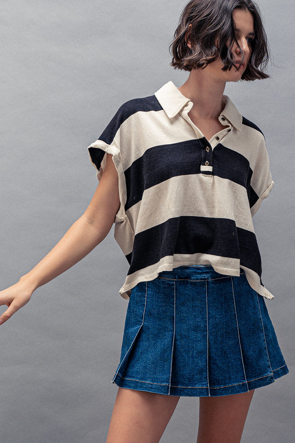 Dolman Sleeve Polo