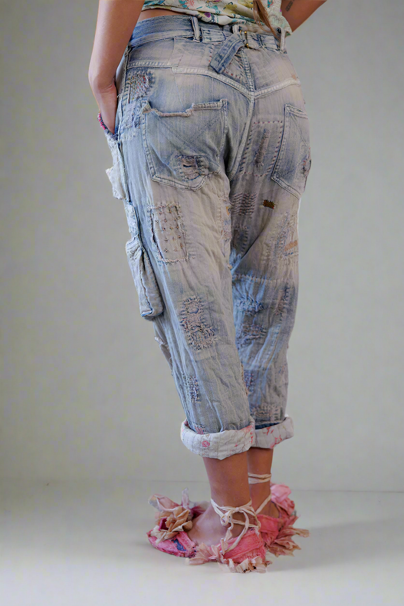 Quilted Tatum Cargo Denims
