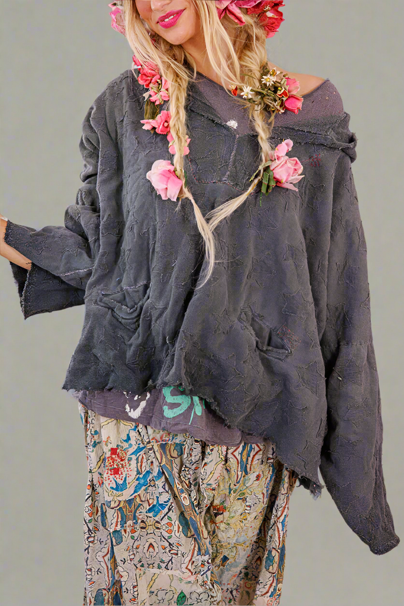 Star Applique Fritza Hoodie