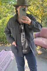 Rare Vintage French Striped Work Jacket