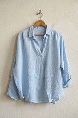 Linen Button Tunic