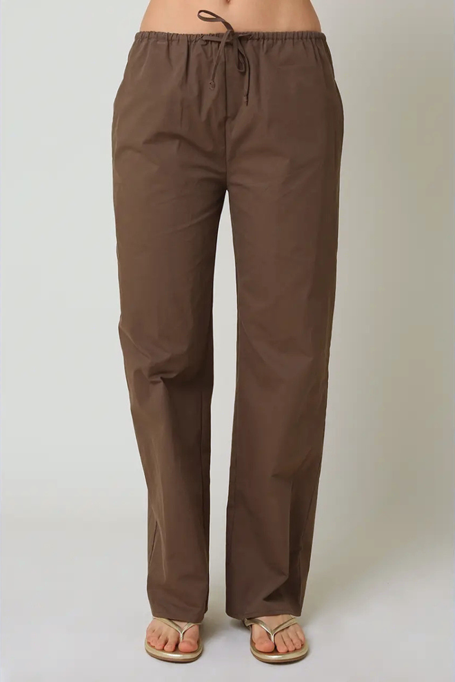 Kathy Cotton Drawstring Pants