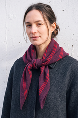 Cashmere Striped Neckerchief