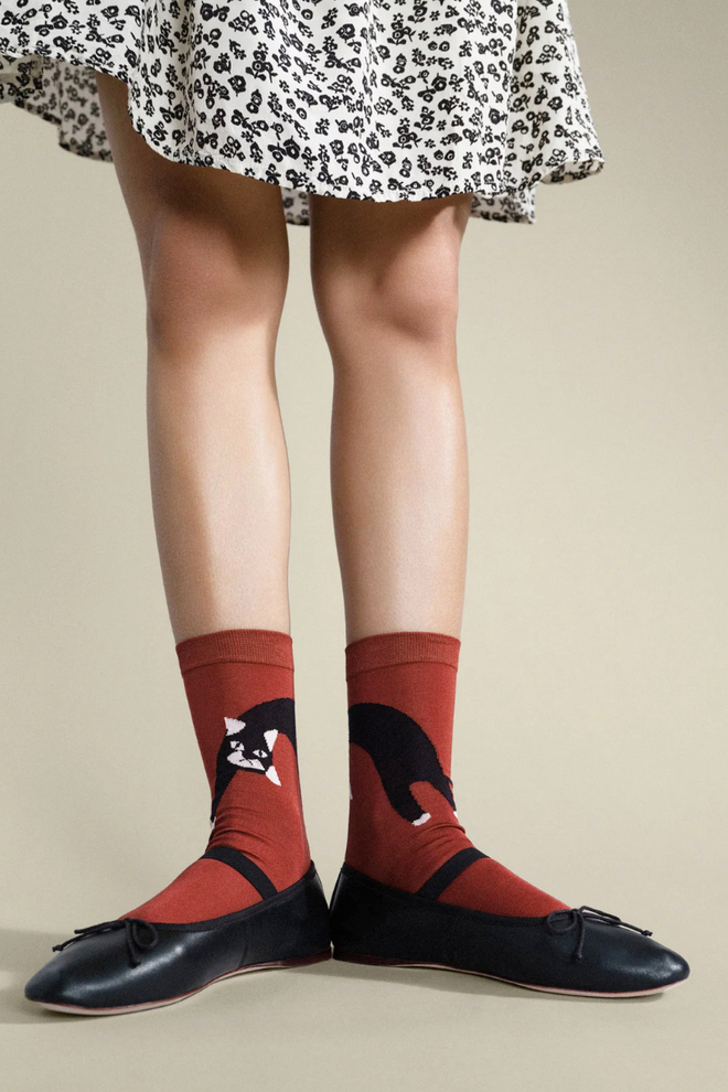 Pounce Cat Sock
