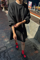 French Terry Swing Dress