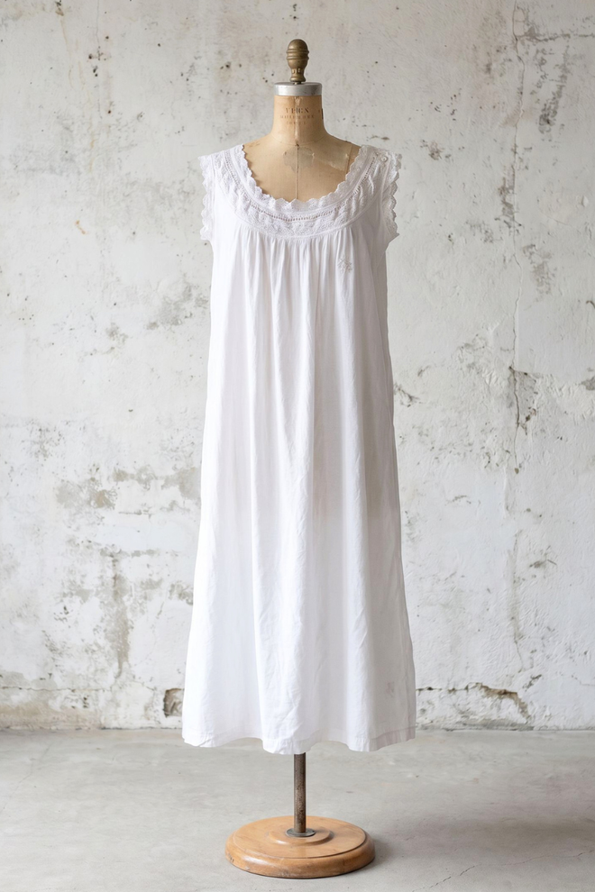French Edwardian Lace Dress