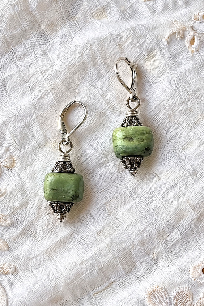 Green Goodness Earring