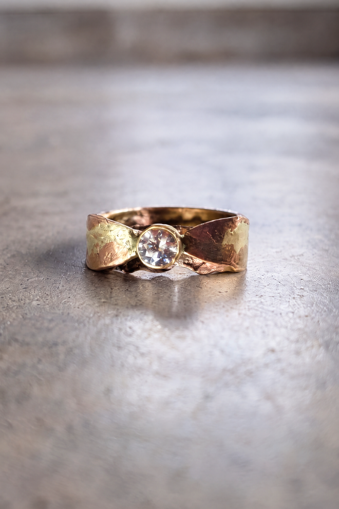Diamond  + Gold Ring