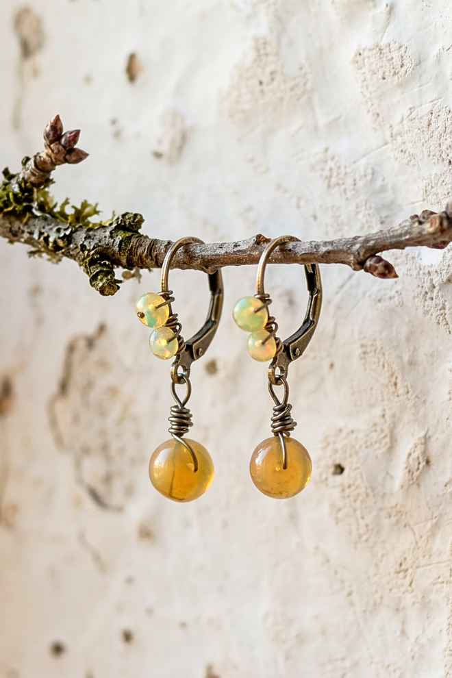 Opal Magic Earrings