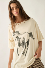 Vintage Horse Distressed Tee