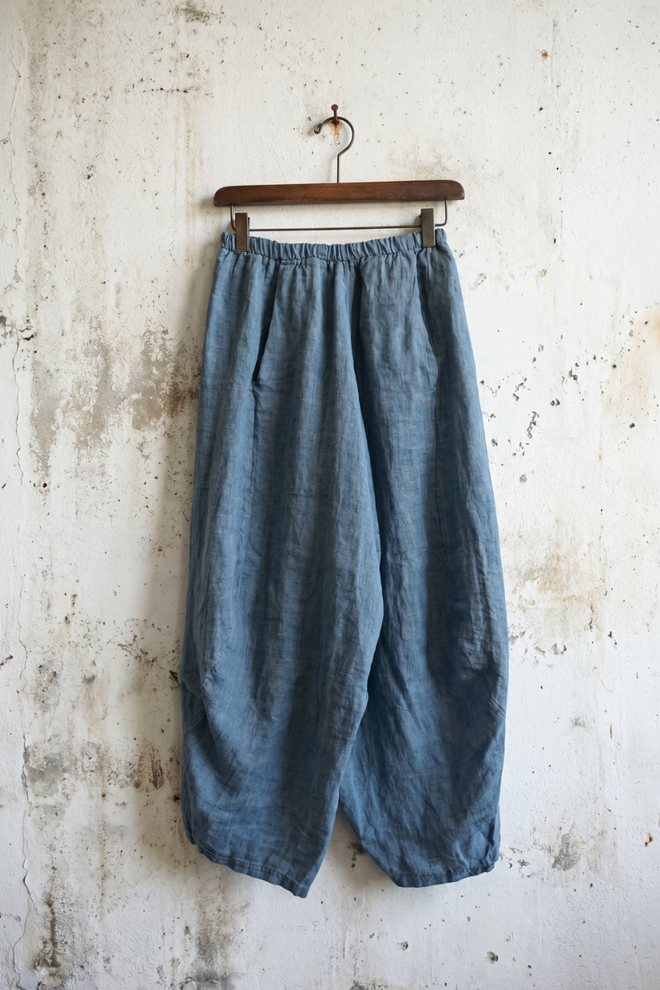 Linen Balloon Pants