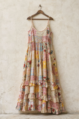 Golden Bloom Dress