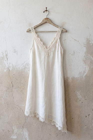 Linen Lace Dress
