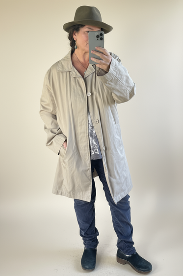 Vintage Bruce Field Paris Trench Coat