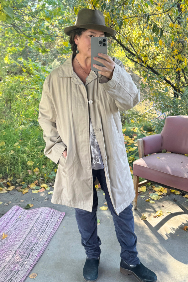Vintage Bruce Field Paris Trench Coat